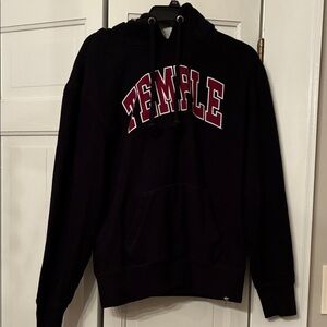47 Black Temple Hoodie